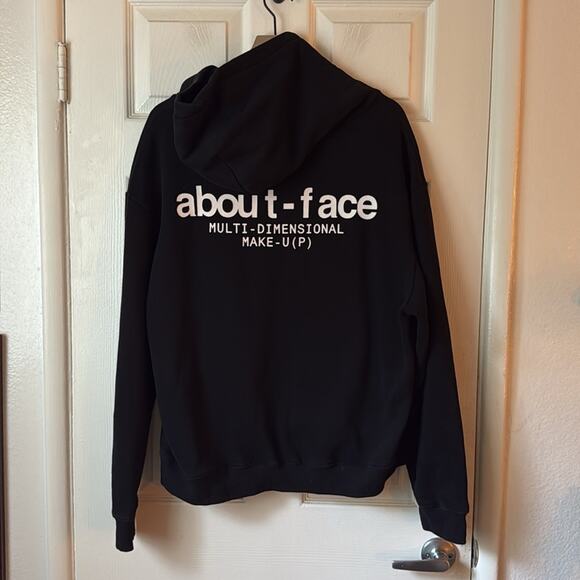 about-face Halsey Limited Edition AF Black Hoodie size XL - Picture 7 of 9